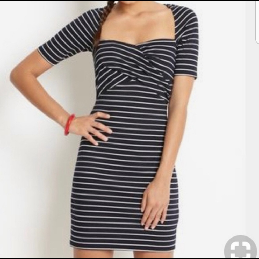 M60 Miss Sixty NWT Striped Bodycon Dress